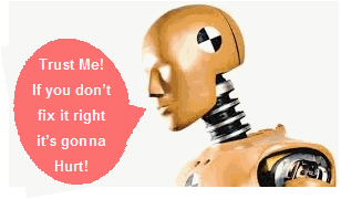 Gabriel's Safety! If you don't fix it right, it's going to hurt. Be safe! Let Gabriel's fix your car correctly.